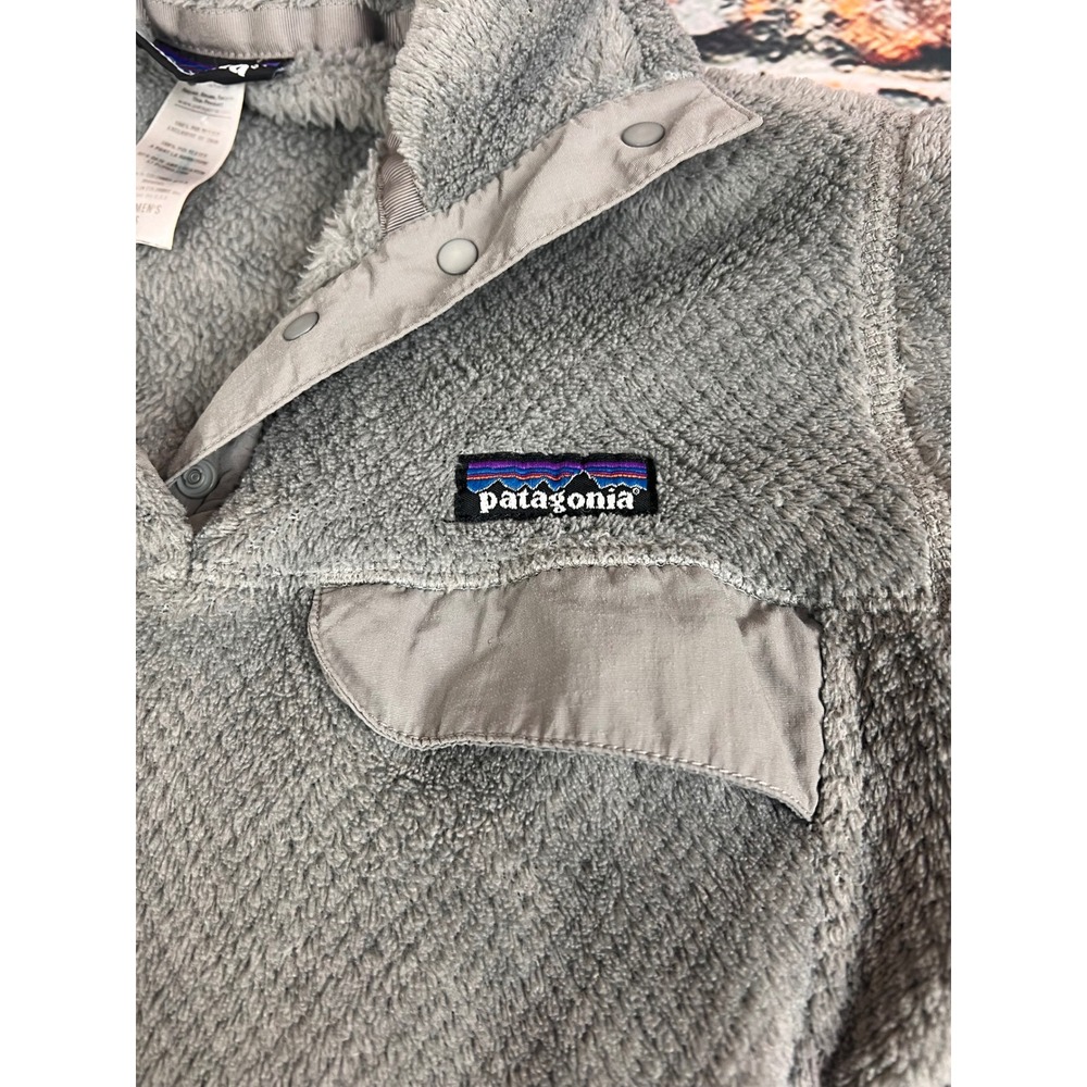 Patagonia Re-Tool Snap-T Fleece Pullover Womens Small Grey Polartec 25442‎ - Picture 5 of 5